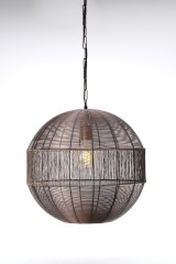 HANGING LAMP ILA WIRE BALL ANTIK COPPER      - HANGING LAMPS